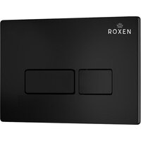 Унитаз подвесной Roxen Cube One Rimless 6 в 1 StounFix Dual Fresh 579341 (кнопка: черный матовый) - Изображение №19 — Chaika Market