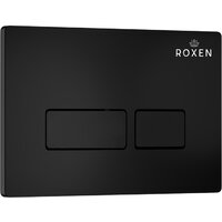 Унитаз подвесной Roxen Cube One Rimless 6 в 1 StounFix Dual Fresh 579341 (кнопка: черный матовый) - Изображение №20 — Chaika Market
