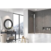 Стеклянная шторка для ванны Radaway Nes PND II 110 - Изображение №2 — Chaika Market