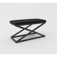 Банкетка Hype Mebel Трингл (черный/черный) — Chaika Market