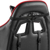 Офисное кресло Mio Tesoro Викинг (черный/красный) - Изображение №12 — Chaika Market