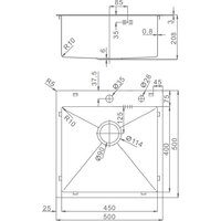 Кухонная мойка Raglo R700.5050.09 - Изображение №15 — Chaika Market