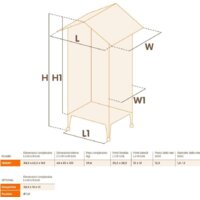 Клетка Ferplast Hemmy 56160514 - Изображение №2 — Chaika Market
