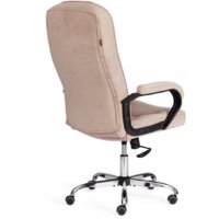 Офисное кресло TetChair СН9944 флок/хром (бежевый) - Изображение №18 — Chaika Market