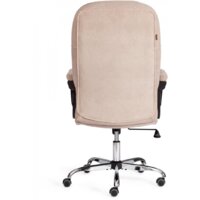 Офисное кресло TetChair СН9944 флок/хром (бежевый) - Изображение №19 — Chaika Market