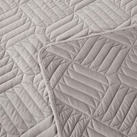 Набор текстиля для спальни Sofi De MarkO Армандо 240х260 Пок-Арм-240х260сс (светло-серый) - Изображение №6 — Chaika Market