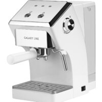 Рожковая кофеварка Galaxy Line GL0756 (белый) — Chaika Market