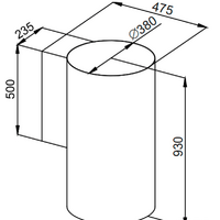 Кухонная вытяжка MAUNFELD Lee Wall sensor 39 (белый) - Изображение №2 — Chaika Market