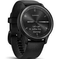 Умные часы Garmin Vivomove Sport (черный/черный сланцевый) - Изображение №3 — Chaika Market