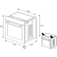 Электрический духовой шкаф Indesit IFE 4841 J BL - Изображение №7 — Chaika Market