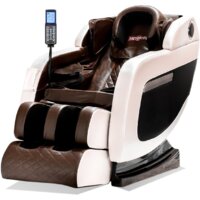 Массажное кресло VictoryFit VF-M10 (коричневый/бежевый) — Chaika Market