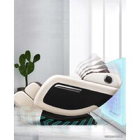 Массажное кресло VictoryFit VF-M10 (коричневый/бежевый) - Изображение №10 — Chaika Market