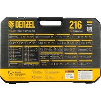 Универсальный набор инструментов Denzel 15807 (216 предметов) - Изображение №24 — Chaika Market