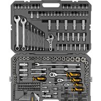 Универсальный набор инструментов Denzel 15807 (216 предметов) - Изображение №2 — Chaika Market