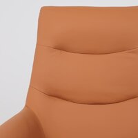 Офисное кресло AksHome Hudson (экокожа, охра PU-17/черный) - Изображение №11 — Chaika Market