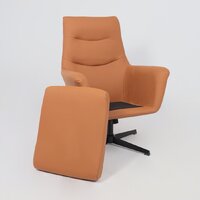 Офисное кресло AksHome Hudson (экокожа, охра PU-17/черный) - Изображение №16 — Chaika Market