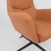 Офисное кресло AksHome Hudson (экокожа, охра PU-17/черный) - Изображение №9 — Chaika Market