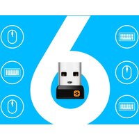 Мышь Logitech M235 Wireless Mouse (красный) [910-002496] - Изображение №5 — Chaika Market