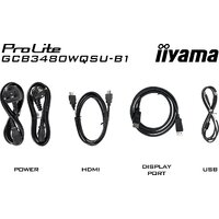 Игровой монитор Iiyama G-Master Red Eagle Curved GCB3480WQSU-B1 - Изображение №11 — Chaika Market