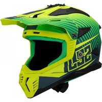 Мотошлем LS2 MX708 Fast II Duck (L, Green H-V Yellow) — Chaika Market