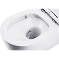 Унитаз подвесной Roxen Porto в комплекте с инсталляцией StounFix Dual Fresh 6 в 1 968015 (кнопка: золото глянцевое ) - Изображение №7 — Chaika Market