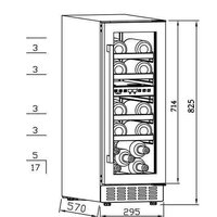 Винный шкаф Berg BRGWA17D - Изображение №8 — Chaika Market