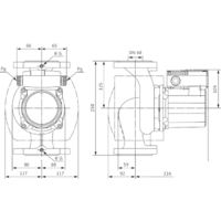 Циркуляционный насос Wilo TOP-S 40/10 (3~400/230 V, PN 6/10) - Изображение №3 — Chaika Market