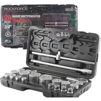 Набор трещотка с головками RockForce RF-68262-5 (26 предметов) — Chaika Market