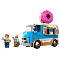 Конструктор LEGO City Грузовик с пончиками 60452 - Изображение №4 — Chaika Market