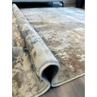 Ковер для жилой комнаты Radjab Carpet Бьянка Прямоугольник D056A 7667RK-B (1.6x3, Cream Shirink/Vizon Fdy) - Изображение №2 — Chaika Market