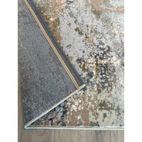 Ковер для жилой комнаты Radjab Carpet Бьянка Прямоугольник D056A 7667RK-B (1.6x3, Cream Shirink/Vizon Fdy) - Изображение №3 — Chaika Market