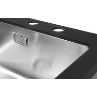 Кухонная мойка ZorG GS 5553 (черный) - Изображение №3 — Chaika Market