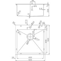 Кухонная мойка Raglo R700.5050.03 - Изображение №14 — Chaika Market