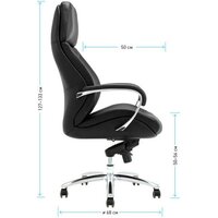 Офисное кресло Helmi Monolith HL-ES08 297334 (черный) - Изображение №5 — Chaika Market