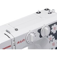 Электромеханическая швейная машина Janome ART67 - Изображение №13 — Chaika Market
