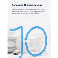 Встраиваемая посудомоечная машина MAUNFELD MLP-08PRO - Изображение №27 — Chaika Market