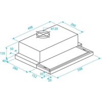 Кухонная вытяжка BEKO CTB 6250 B - Изображение №3 — Chaika Market