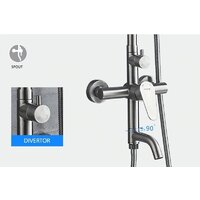 Душевая система  Ledeme L72402 - Изображение №4 — Chaika Market