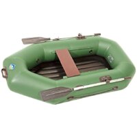 Гребная лодка Лоцман Стандарт 200 ВНД (зеленый) — Chaika Market