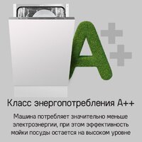 Встраиваемая посудомоечная машина MAUNFELD MLP-08I Light Beam - Изображение №15 — Chaika Market