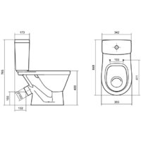 Унитаз напольный Santek Уно 1WH501613 - Изображение №7 — Chaika Market