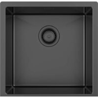 Кухонная мойка ZorG ZRN 4545 Premium PVD Gunblack — Chaika Market