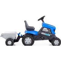 Педальная машинка Полесье Каталка-трактор с педалями Turbo с полуприцепом 84637 - Изображение №5 — Chaika Market