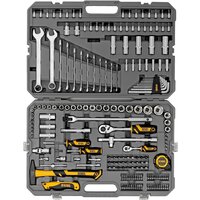 Универсальный набор инструментов Denzel 15806 (194 предмета) - Изображение №2 — Chaika Market