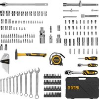 Универсальный набор инструментов Denzel 15806 (194 предмета) - Изображение №3 — Chaika Market