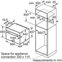 Электрический духовой шкаф Bosch Serie 8 CSG7361B1 - Изображение №13 — Chaika Market