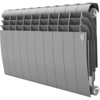 Биметаллический радиатор Royal Thermo Biliner B 350 Серебристый - 10 секций — Chaika Market