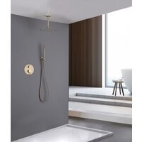 Душевая система  Abber Emotion AF8821G (золото матовое) - Изображение №2 — Chaika Market