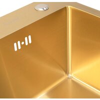 Кухонная мойка ARFEKA Eco AR 500*500 Golden PVD Nano - Изображение №13 — Chaika Market