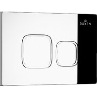 Унитаз подвесной Roxen Cube Bidet One Rimless 6 в 1 StounFix Dual Fresh 552245 (кнопка: хром) - Изображение №14 — Chaika Market